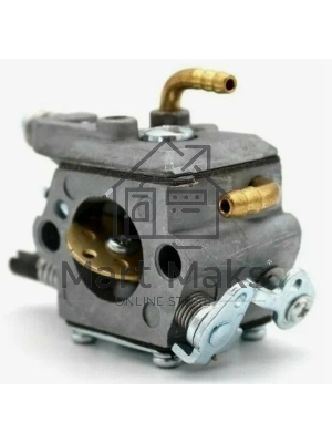 Карбюратор для бензопил 45/52/4500/5200/4518/5220 с праймером (медные отводы) 100048