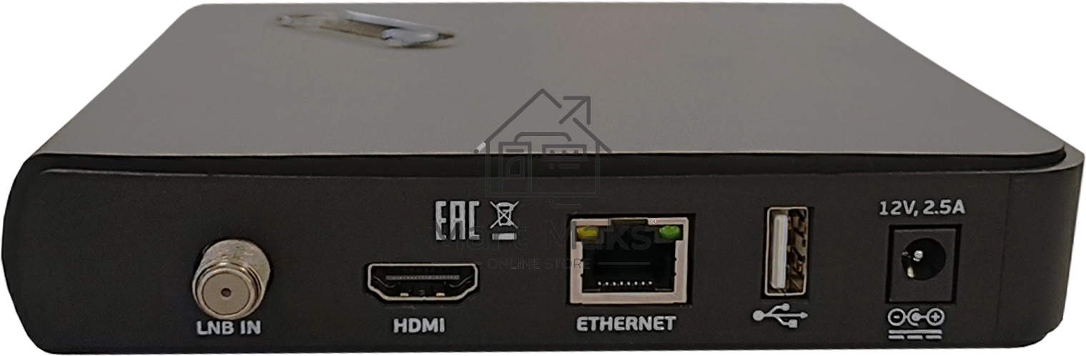 Комплект спутникового телевидения Триколор GS Hub 2 Box черный
