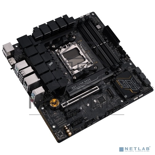 Материнская плата ASUS TUF GAMING B650M-E, AM5, AMD B650, 4xDDR5, 4xSATA, 2xM.2, 1xPCIe 4.0 x16, 2xPCIe x1, 2xDP, 1xHDMI, 1x 2.5Gb LAN, 1xUSB-A 3.2 Gen 2, 2xUSB-A 3.2 Gen 1, 4xUSB 2.0, 1xUSB-C 3.2 Gen 2, 3x3.5 мм, 7.1, mATX