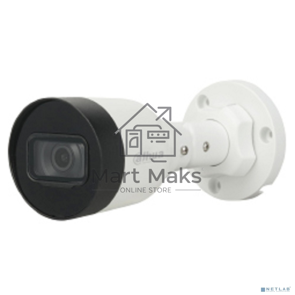 Уличная цилиндрическая IP-видеокамера Dahua DH-IPC-HFW1439SP-A-LED-0280B-S4, Full-color 4Мп, 1/3” CMOS, объектив 2.8мм, LED-подсветка до 30м, IP67, корпус: металл