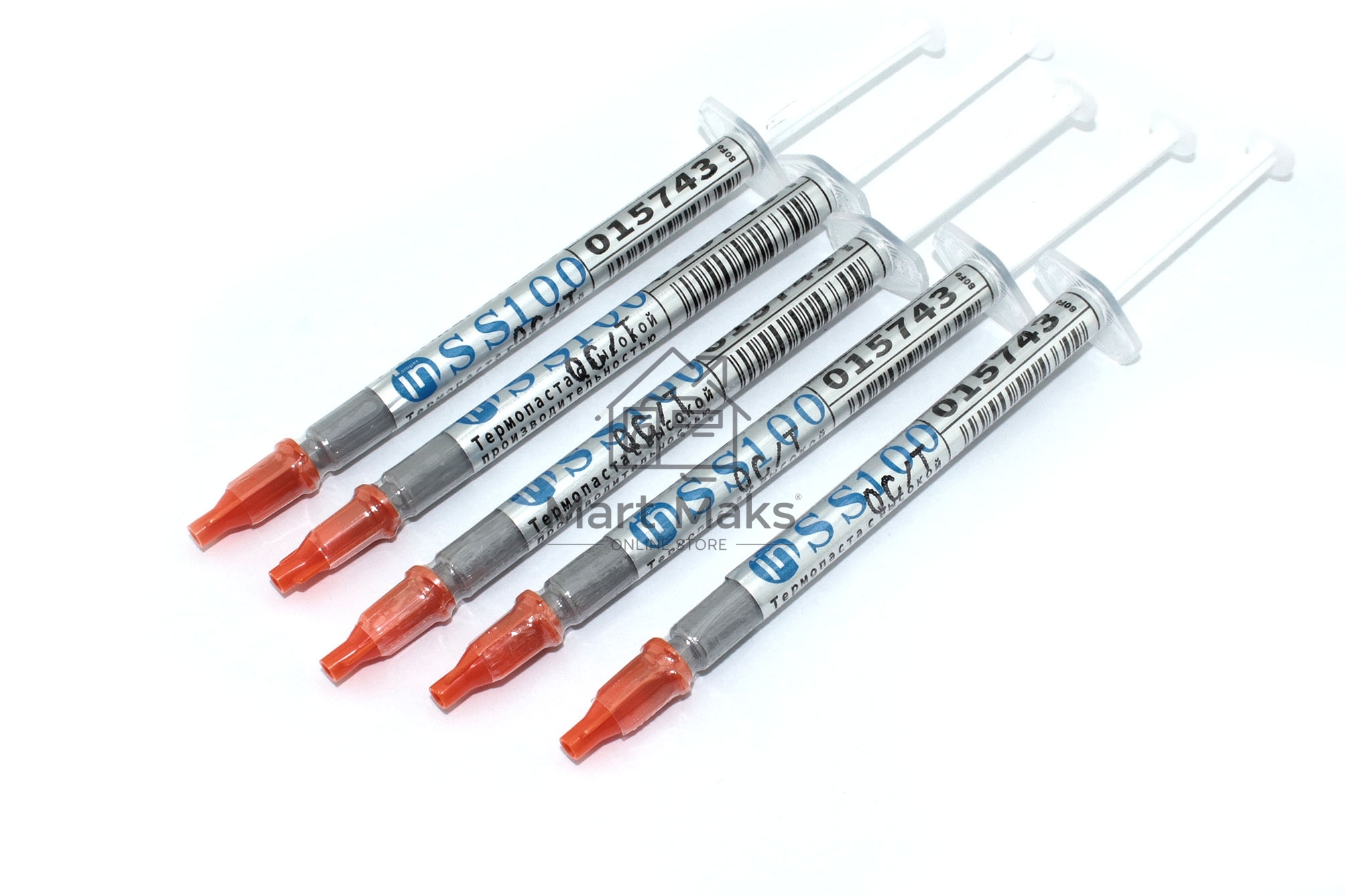 Термопаста Amperin SS100 1 грамм 5 шт