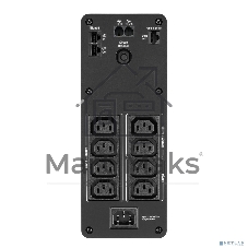 Источик бесперебойного питания APC  Back-UPS Pro BR 1200VA/720W, Sinewave,8xC13 Outlets(2 Surge & 6 batt.), AVR, LCD, Data/DSL protect, USB