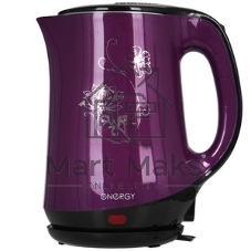 Чайник Energy E-265 1.8 л,двойной корпус,фиолетовый,1500 Вт, (164127)