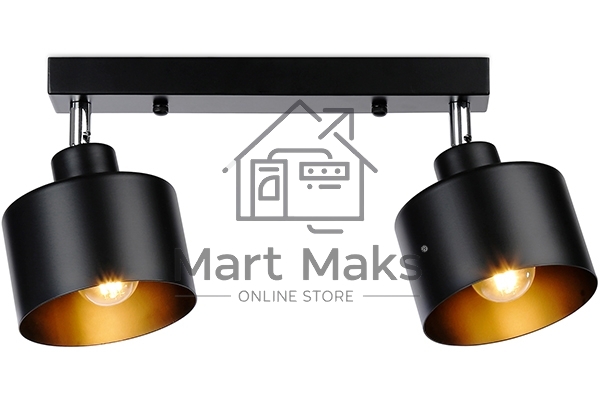 Светильник Ambrella light TR8142/2 BK черный E27*2 max 40W 340*120*180