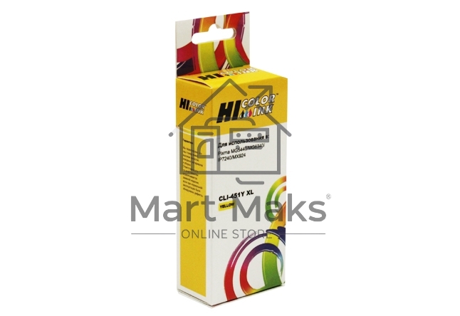 Картридж Canon PIXMA iP7240/MG6340/MG5440 (Hi-Black) CLI-451XLY, Y