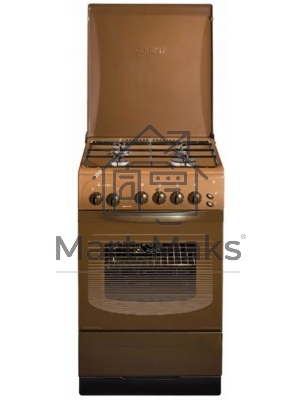 Плита газовая Gefest ПГ 3200-05 К19 коричневый, конфорок 4 шт, духовка 44 л, 50 см x 85 см x 57 см