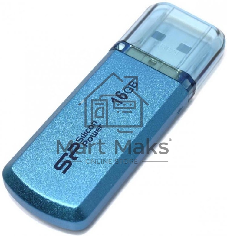 Флешка USB R/W R/W 16Gb Helios 101 SP016GBUF2101V1B USB2.0 синий