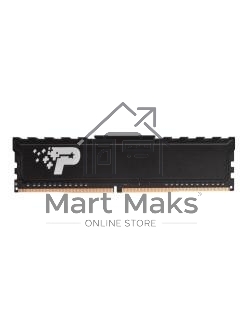 Оперативная память Patriot Signature Premium, DDR4, 16GB (1x16 GB), 2666 MHz, CL19, DIMM, радиатор, черный