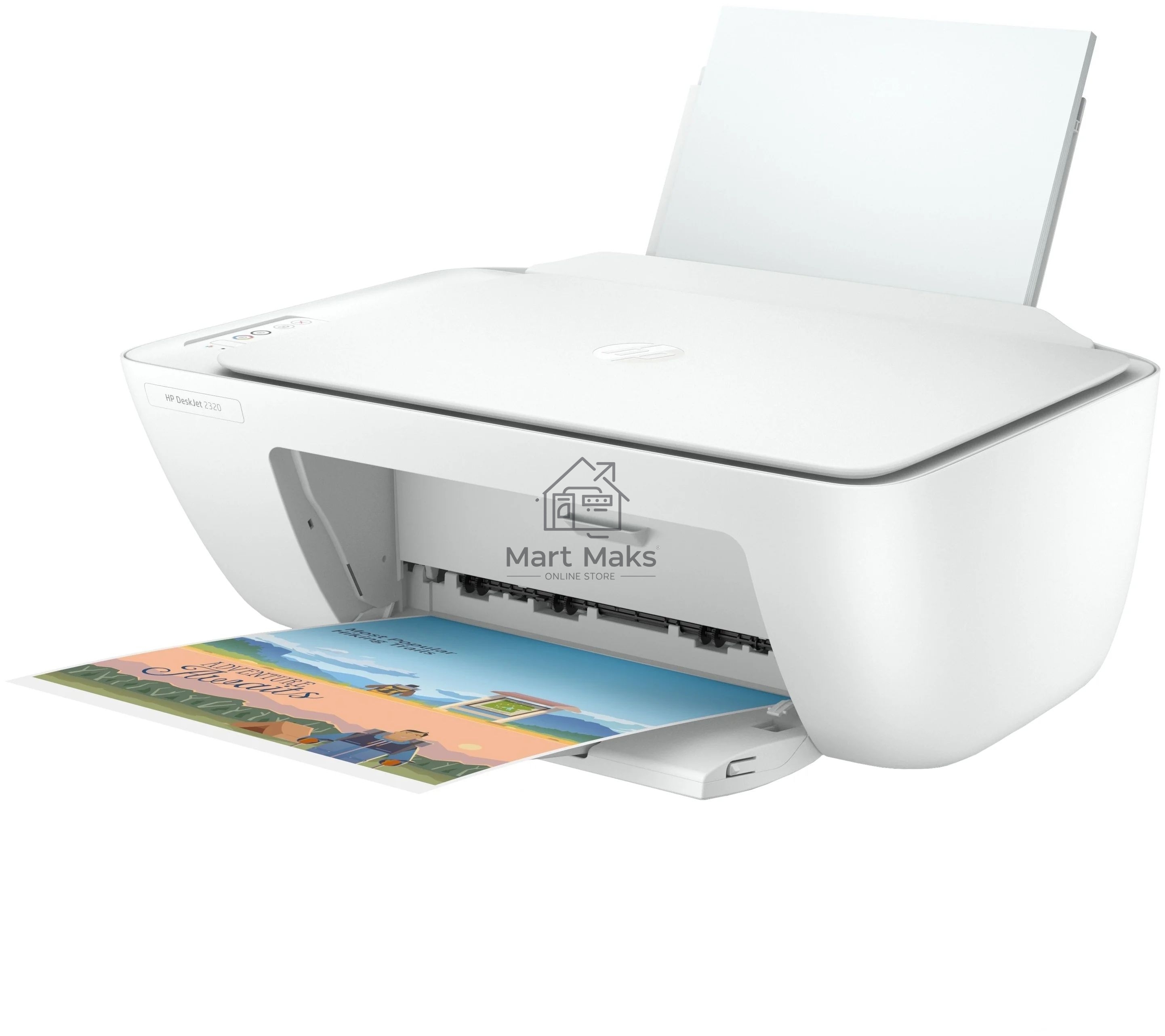 МФУ струйный HP DeskJet 2320 (7WN42B), A4, цветной, печ. до 7.5 стр/мин. (ч/б) до 5.5 стр/мин. (цвет), 1200 x 1200 dpi (ч/б) 4800 x 1200 dpi (цвет), USB