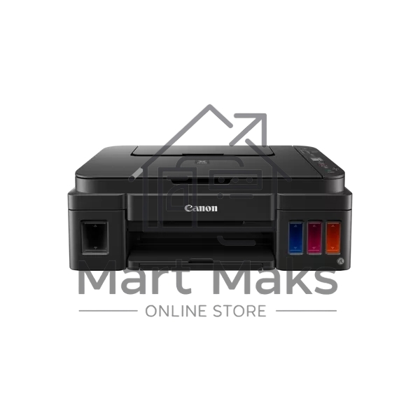 МФУ струйное Canon PIXMA G3410 (2315C009), A4, цветное, печ. 8.8 стр/мин (ч/б) 5 стр/мин (цвет), скан. до 19 стр/мин., 4800x1200 dpi (принтер) 1200х600 dpi (сканер), USB, Wi-Fi