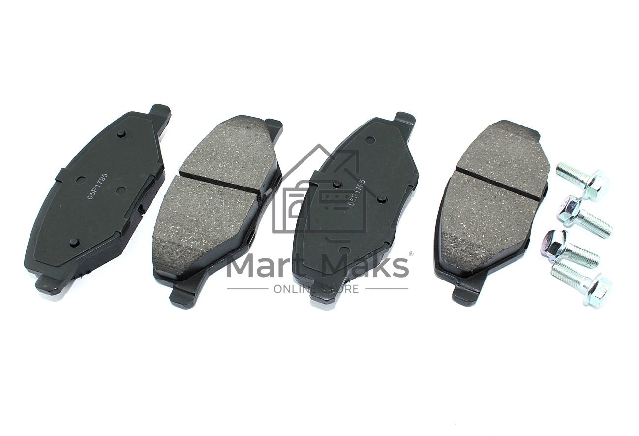 Колодки тормозные передние LPR 05P1795, комплект