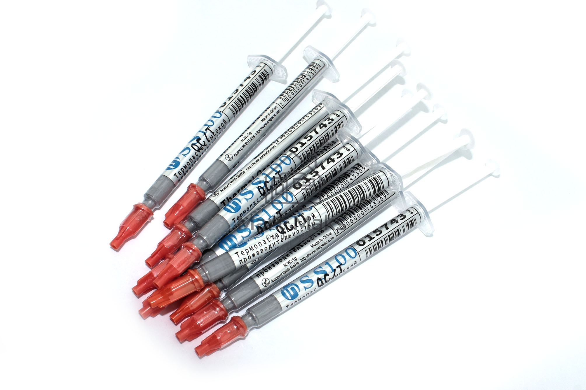 Термопаста Amperin SS100 1 грамм 10 шт