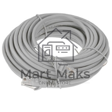 Кабель GoPower PATCH RJ-45(M)-RJ-45(M) 00-00029038 10M серый
