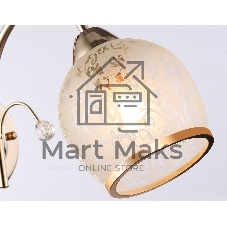 Светильник Ambrella light TR3195 GD/CL/FR золото/прозрачный/белый матовый E27 max 40W 190*110*290