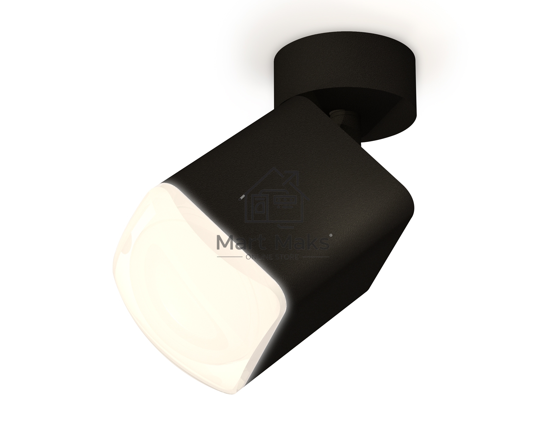 Светильник Ambrella Light XM7813023 SBK/FR черный песок/белый матовый MR16 GU5.3 (A2210, C7813, N7756)