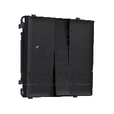 Комплект механизма 3-кл выключателя SIGMA Черный Мягкое касание 10A-250V QUANT PRO (SP9850, PR133)