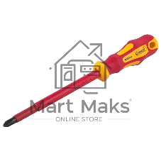 Отвертка крестовая диэлектрическая PH3x150, G-Pro, 1000V, General