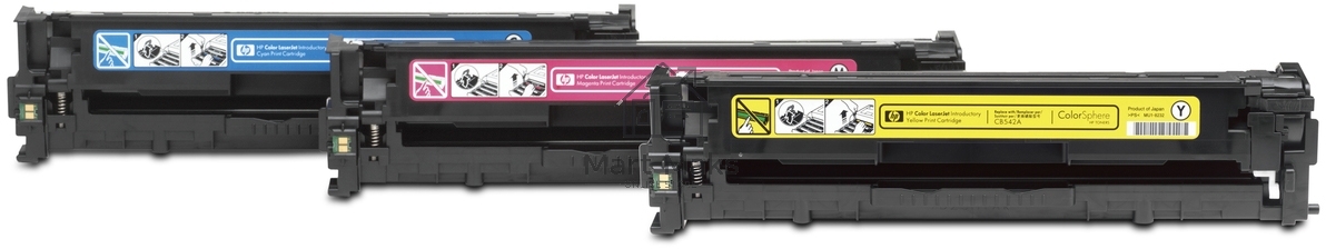 Картридж лазерный набор HP CF370AM № 305A голубой/пурпурный/желтый CLJ M451 (CE411A+CE412A+CE413A)