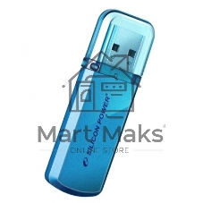 Флешка USB Silicon Power Helios 101 (SP016GBUF2101V1B), 16Gb, USB 2.0, Type-A, R/W 18/12, голубой