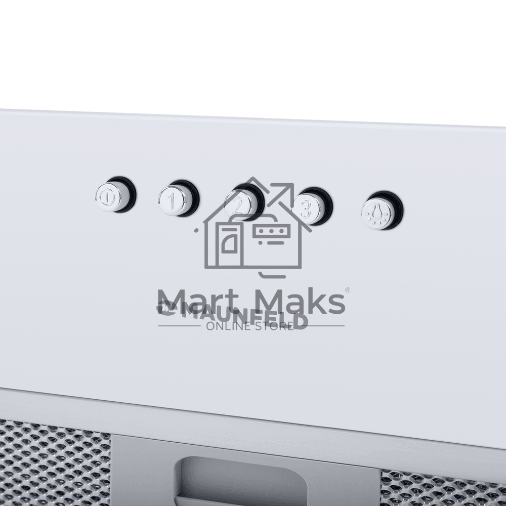 Вытяжка встраиваемая Maunfeld Crosby Power 50 белый, 50 см, 1050 куб. м/ч, 51.8 дБ