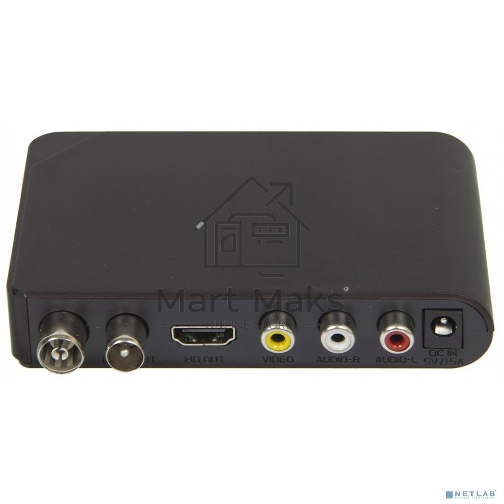 Ресивер DVB-T2 Hyundai H-DVB200 черный