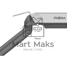 Кронштейн для мониторов ЖК Digma D-MM101 серый 17