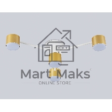 Потолочный светильник Ambrella light FL51720/4 WH/GD белый/золото GX53/4 max 12W 645*135