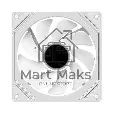 Вентилятор для корпуса Ocypus Gaммa F12 ARGb REVERSE BLADE WH (Gaммa-F12-WH1AM01X-GL)