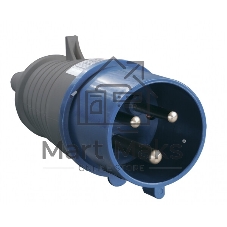 Вилка эл. каб. 32А 2P+PE 220В IP44 ССИ-023 IEK PSR01-032-3