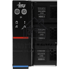 Сервер IRU Rock g2212ag3 2x7713 4x32Gb 2x480Gb SSD 9361-8I 10G 4P 2x1300W w/o OS (2196352)