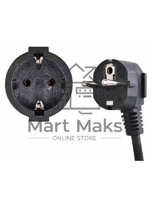 Сетевой удлинитель Buro BU-PS1.10/B 10м (1 розетка) черный (пакет ПЭ)