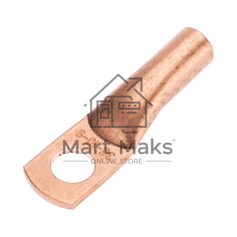 Наконечник медный ТМ 35-10-9 (35мм² - Ø10мм) (в упак. 5 шт.) Rexant