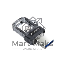 Флешка USB 64 Gb SanDisk Ultra Android Dual OTG, m3.0/USB 3.0, черный