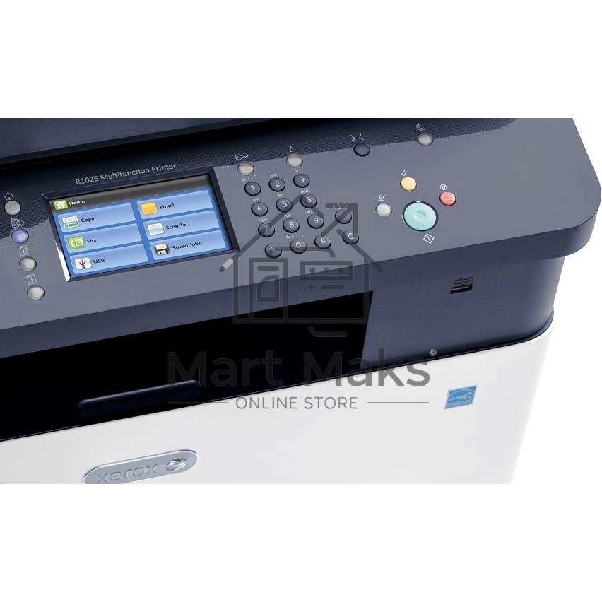 МФУ лазерный XEROX B1025DN (B1025V_B), A3, ч/б, печ. 25 стр/мин (A4) 14 стр/мин (A3), скан. до 30 стр/мин., 1200 x 1200 dpi (печать) 600x600dpi (скан.), Ethernet, USB