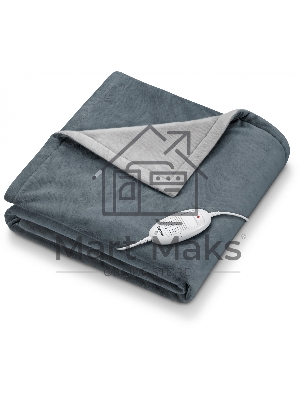 Электрическое одеяло для тела Beurer HD75 Dark Grey 100Вт (421.06)