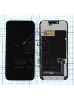 Дисплей для Apple iPhone 13 в сборе с тачскрином (OLED) черный