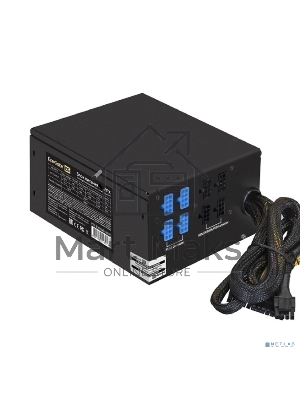 Блок питания ExeGate 750PPX RTL (EX292336RUS), 750Вт, 140мм, модульный, черный