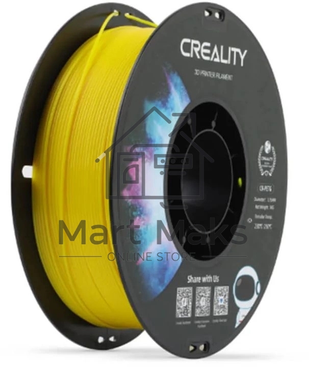 Пластик для принтера 3D Creality 3301030033 PETG d1.75мм 1кг 1цв. желтый