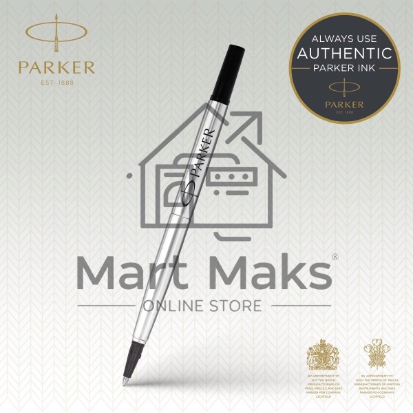 Стержень роллер Parker Quink Z01 (CW1950277) F 0.5мм, черные чернила, без упаковки