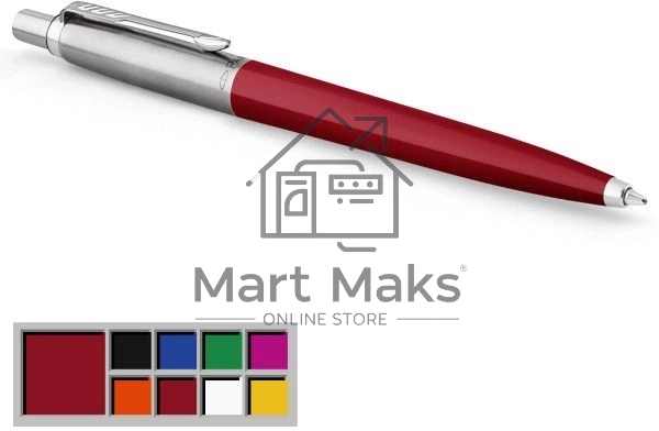 Ручка шариковая Parker Jotter Originals K60 (CW2096857) Red CT M, синие чернила, блистер