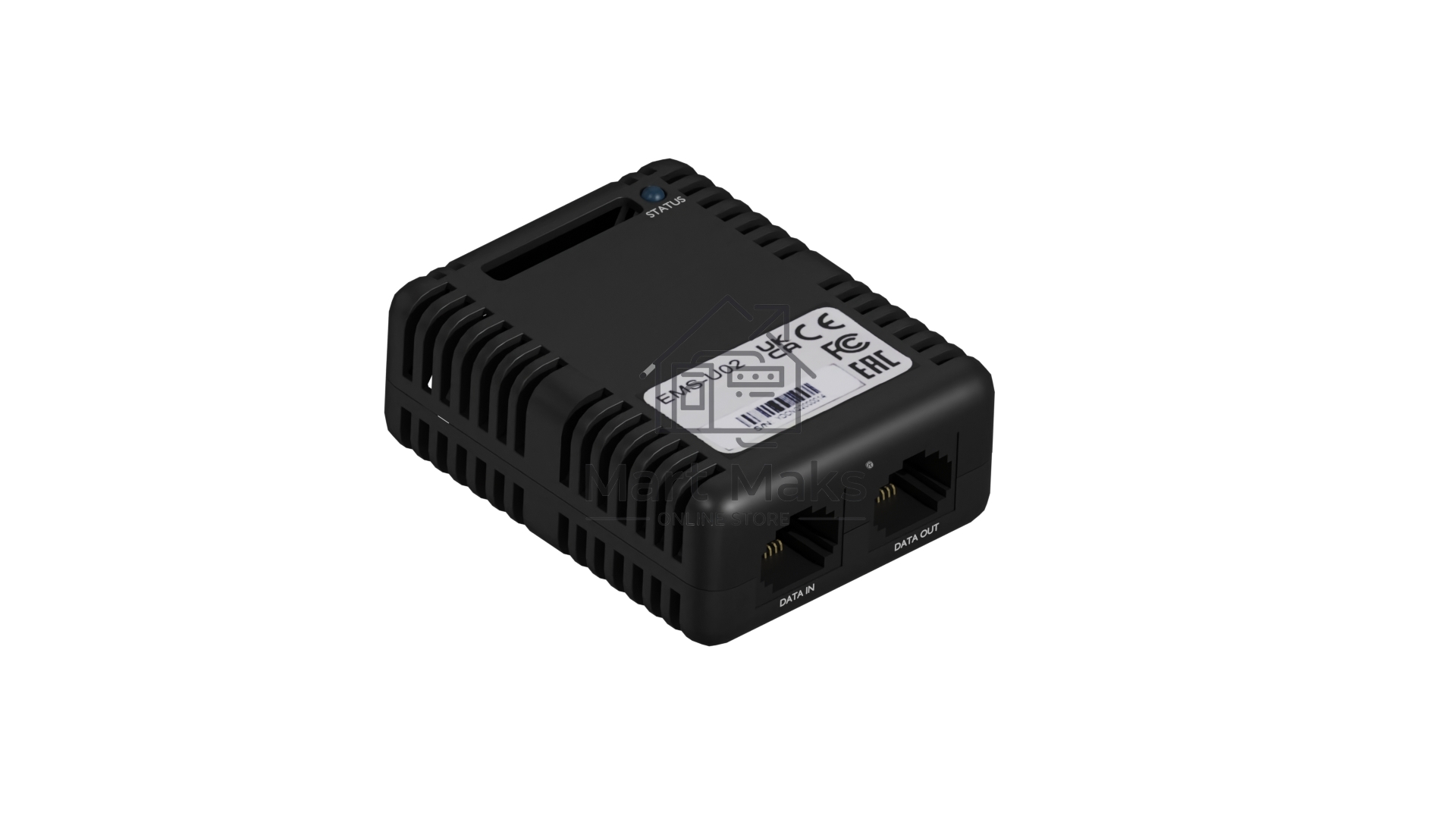 Датчик окружающей среды EMS-U02 (ENVIRONMENTAL SENSOR)/ Датчик окружающей среды EMS-U02 (ENVIRONMENTAL SENSOR) для работы с SNMP(ПМКАРД) в 1 фазных ИБП Сайбер Электро, габариты (ВхШхГ) 29х53х67