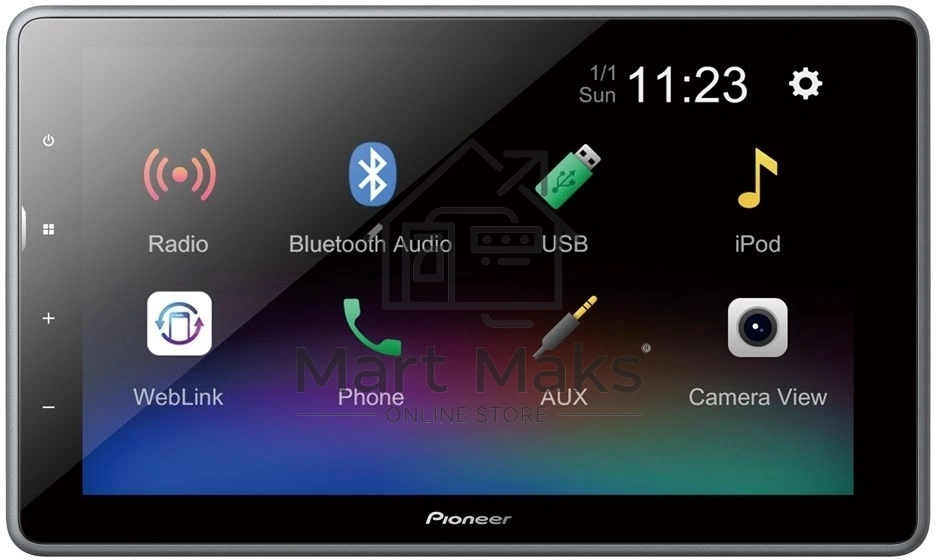 Автомагнитола Pioneer DMH-AF555BT 2DIN 4x50Вт AUX 9
