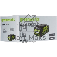 Аккумулятор для GreenWorks G-MAX 40V,20302,2601402,21332 40V 3000mAh/120.00Wh Li-ion