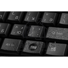 Комплект клавиатура+мышь A4Tech KR-3330S проводной, USB, 1200 DPI, чёрный