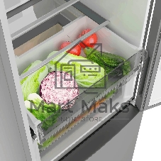 Холодильник Haier CEF530CSRG серебристый двухкамерный 207/91л морозилка снизу, No Frost