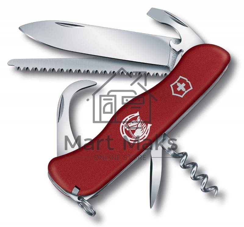 Нож перочинный Victorinox EQUESTRIAN (0.8583) 111мм 12функций красный