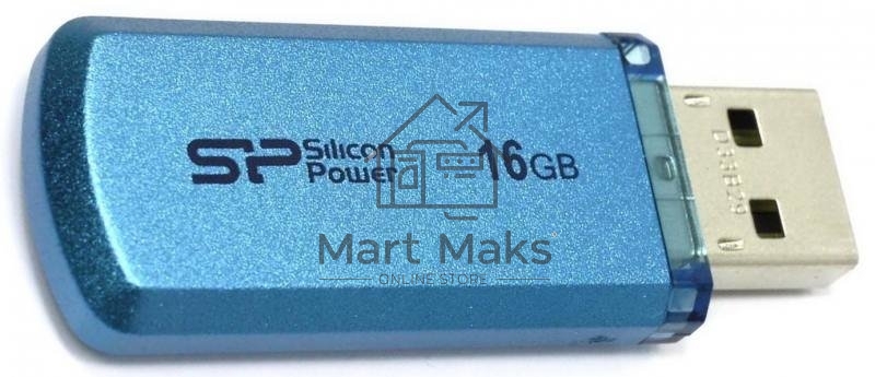 Флешка USB R/W R/W 16Gb Helios 101 SP016GBUF2101V1B USB2.0 синий