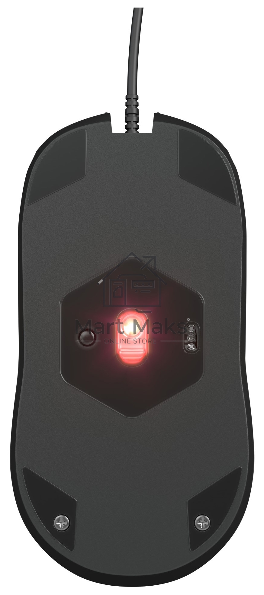 Мышь проводная Oklick GMNG 723GM черный, 3200 dpi, USB, кнопки - 6