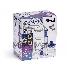 Блендер погружной Galaxy Line GL 2129, синий с серебристым, 900 Вт, 2 скорости и режим 