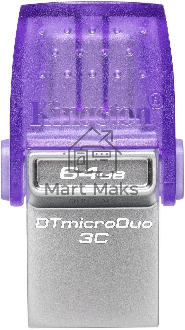 Флешка USB R/W R/W Kingston USB3.2 64GB DTDUO3CG3/64GB